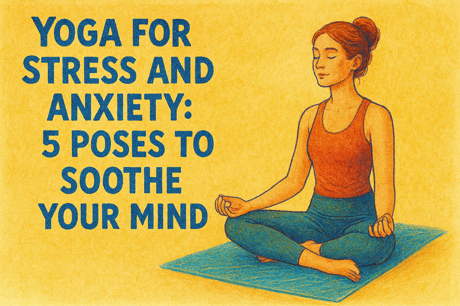 Yoga for Stress and Anxiety: 5 Poses To Soothe Your Mind